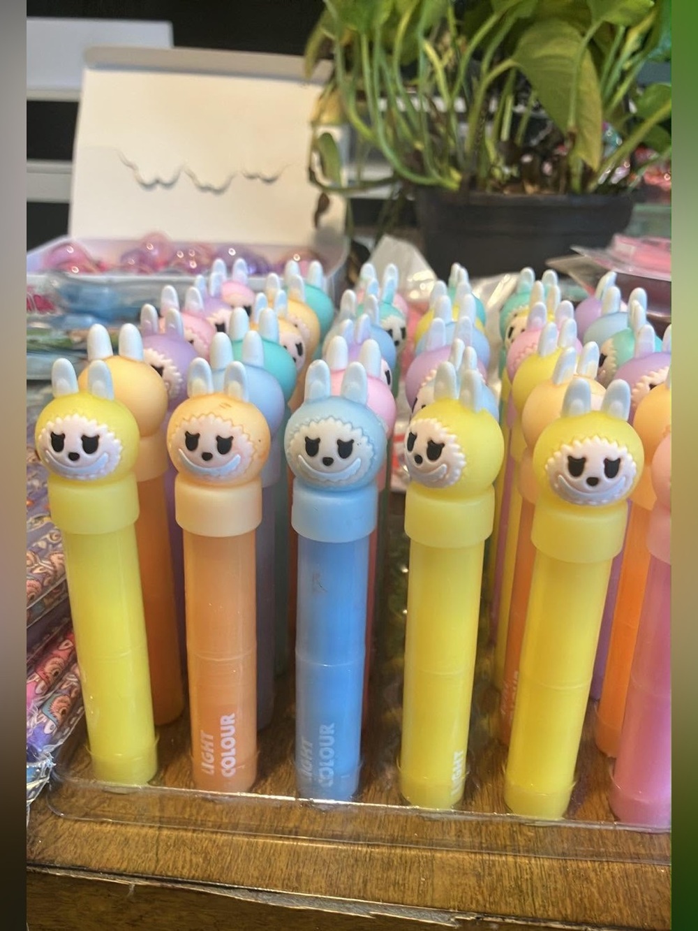 SOLD BUNDOVER 100P

Cute Pastel Bunny highliter Tubes - Yellow, Blue, Pink, Lava